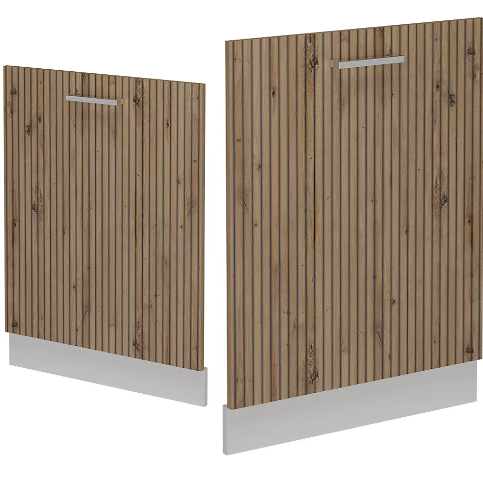 Vicco Panneau de lave-vaisselle Chêne Artisan 60cm , PT Anthracite