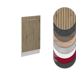 Vicco Panneau de lave-vaisselle Chêne Artisan 45cm , PT Chêne