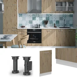 Vicco Panneau de lave-vaisselle Chêne Artisan 45cm , PT Chêne