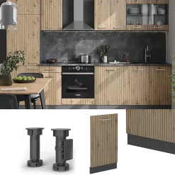 Vicco Panneau de lave-vaisselle Chêne Artisan 45cm , PT Chêne