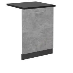 Vicco Panneau de lave-vaisselle Béton 60cm , PT Marbre