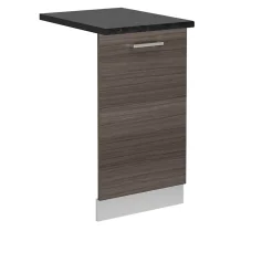 Vicco Panneau de lave-vaisselle Gris noble 45cm , PT Anthracite