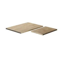 Vicco Plan de travail cuisine Chêne de force doré 114cm (convient pour armoire dangle 87x87)