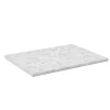 Vicco Plan de travail cuisine Marbre blanc 80cm