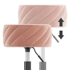 Vicco Tabouret Rose 35x50.5 cm