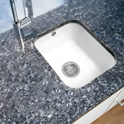 Vidage automatique 1 bac CUIPD222 évier V&B SUBWAY et CISTERNA 45 et 60 - Siphon gain de place