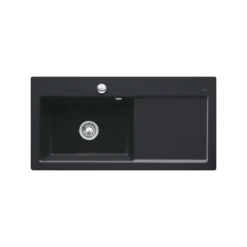 Vidage automatique 1 bac CUIPD269 / CUIPD017 pour évier V&B SUBWAY PURE - Siphon gain de place