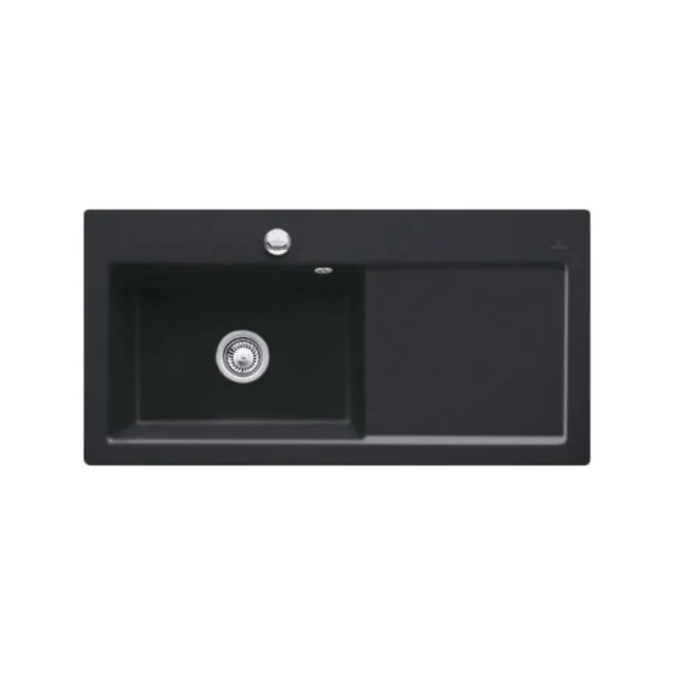 Vidage automatique 1 bac CUIPD269 / CUIPD017 pour évier V&B SUBWAY PURE - Siphon gain de place