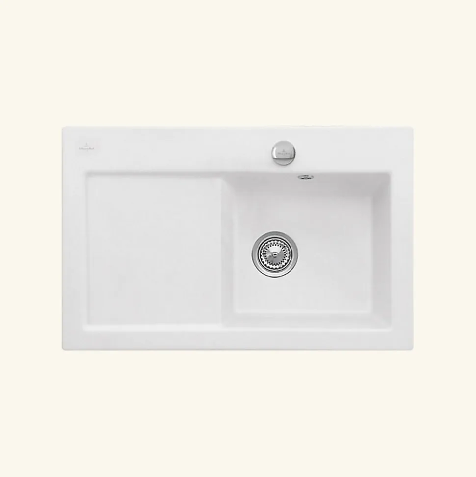 Vidage automatique 1 bac CUIPD269 / CUIPD017 pour évier V&B SUBWAY PURE - Siphon gain de place