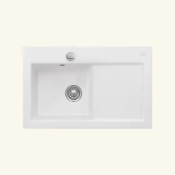 Vidage automatique 1 bac CUIPD269 / CUIPD017 pour évier V&B SUBWAY PURE - Siphon gain de place