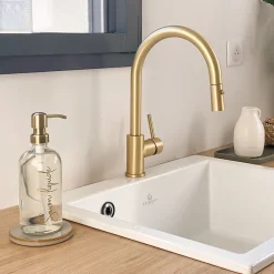 Vidage manuel 1 bac CUIPD123 pour évier céramique CISTERNA et FELIX - Siphon gain de place