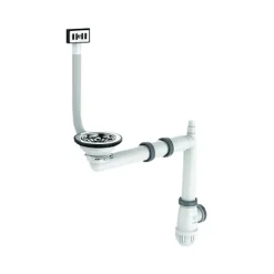 Vidage évier 1 cuve VALENTIN 90 mm avec trop plein