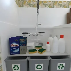 Vidage évier 2 cuves VALENTIN 90 mm avec trop plein