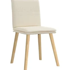 vidaXL Chaises à manger lot de 2 Lin, chaise, chaise de salon, chaise d'accent, chaise de cuisine, siège de salle à manger, 410126