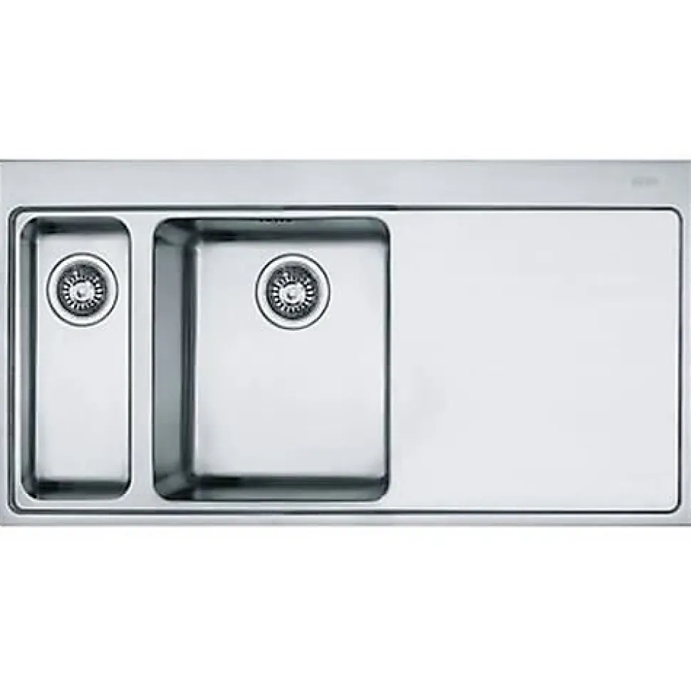 Évier - Franke - MMX 261 - Acier inoxydable - 2 bols - 340 x 400 mm