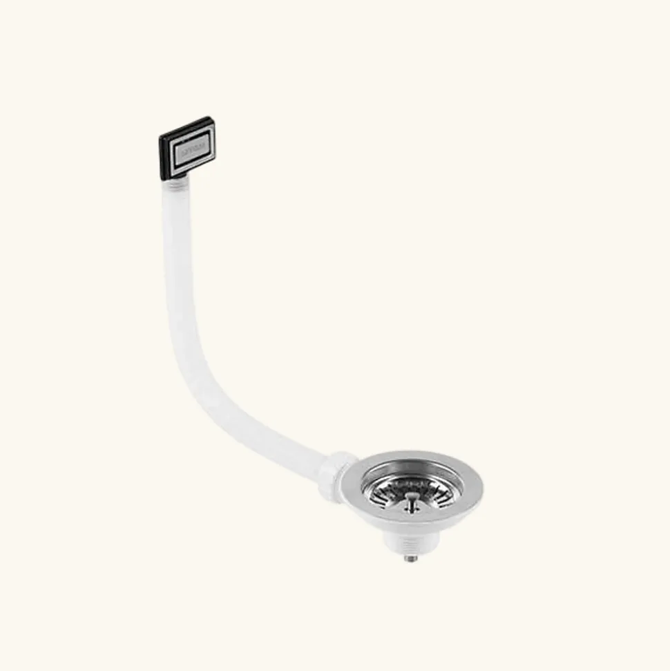 Évier céramique blanc Sanindusa VALET 1 bac 46x46 cm