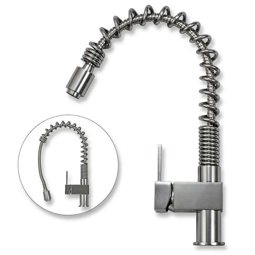 Évier de Cuisine en Acier Inoxydable 105cm x 50cm et Robinet Rainbow