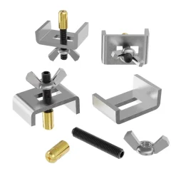 Évier de cuisine en acier inoxydable simple SILVO48 avec finition chromée et siphon