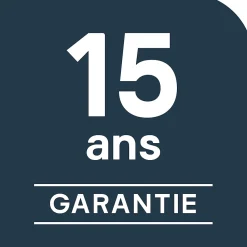 Évier de cuisine en résine blanc 1 bac à encastrer et égouttoir GoodHome Keluak