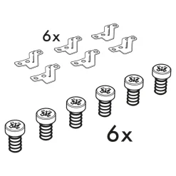 Évier de cuisine en résine gris 1 bac à encastrer et égouttoir GoodHome Keluak