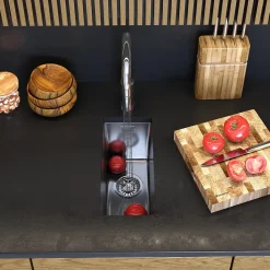 Évier en acier inoxydable Silvo22 Granitan Sous-plan/Encastré avec Siphon - 1 set