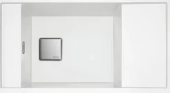 Évier en fragranite blanc 1 bac à encastrer Franke Frames