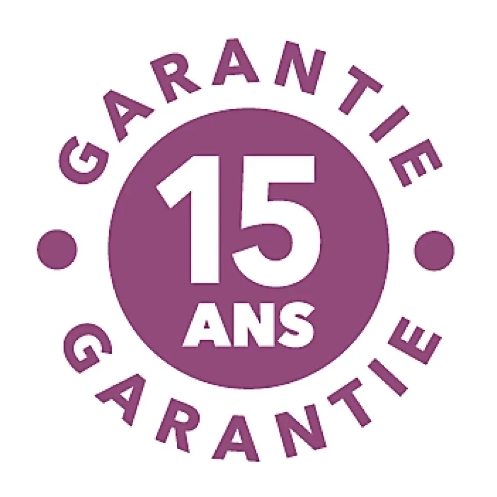 Évier en granit blanc 1 bac à encastrer Galvani