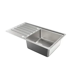 Évier en inox 1 bac à encastrer Apollonia