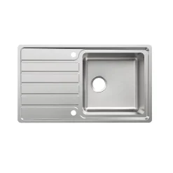 Évier en inox 1 bac à encastrer Apollonia