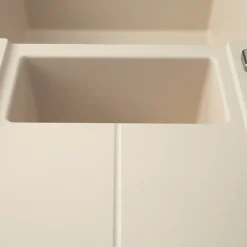 Évier granit beige Luisina TAM TAM 1 bac et demi - 1 égouttoir