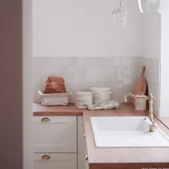 Évier granit blanc Schock ELEMENT 1 grand bac 1 égouttoir