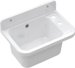 Évier Granitan Paron pour Garage, Buanderie, Chaufferie avec Siphon - 1 Pièce