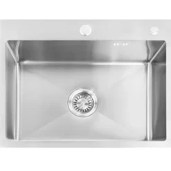 Évier Rea Liam Brush Nickel 58x45x18,5cm