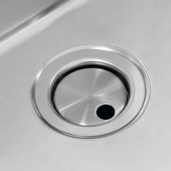 Évier sous-plan 1 Cuve 50x40x20cm R25mm - Acier inox 18/10 - ZNTop FRÉCAN