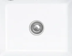 Évier sous-plan en céramique 1 cuve à encastrer Villeroy & Boch Subway blanc mat