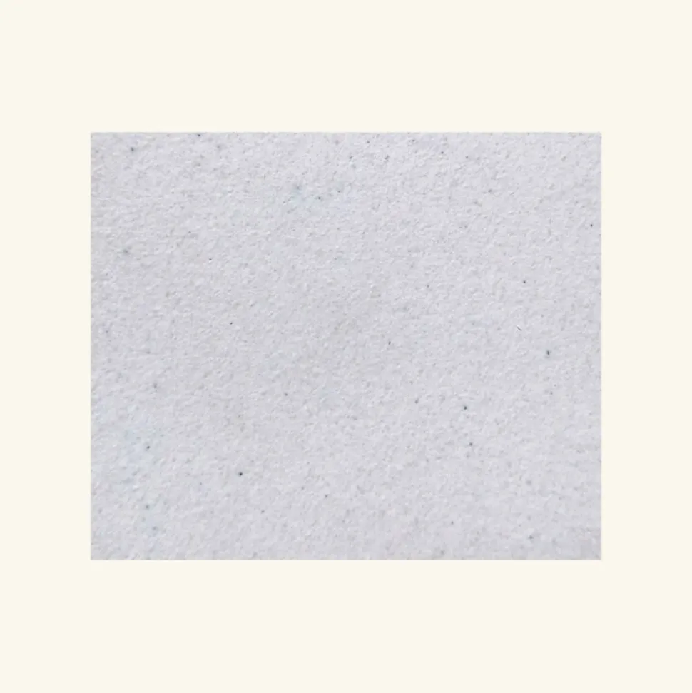 Évier timbre d'office granit blanc grisé mat Kümbad EWEN 1 bac 1 égouttoir à droite