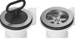 Évier Zorghoek Orta Granitan pour Garage, Buanderie - Beige