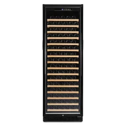 Vinobox 168 bouteilles. Cave à vin noir 1 zone