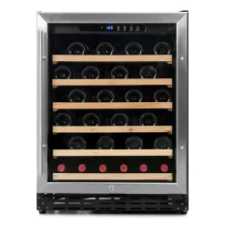 Vinobox 50 bouteilles. Cave à vin inox 1 zone