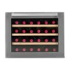Vinobox Design 24 bouteilles. Cave à vin inox électrique