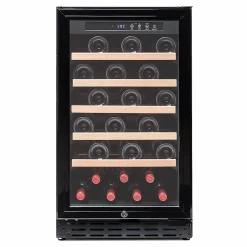 Vinobox Grand cru 40 bouteilles. Cave à vin noir 1 zone