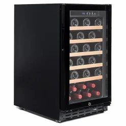 Vinobox Grand cru 40 bouteilles. Cave à vin noir 1 zone