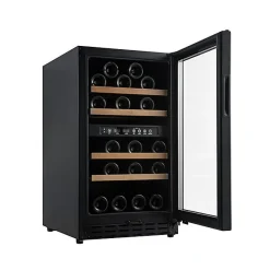 Vinobox Grand cru 40 bouteilles. Cave à vin noir 2 zones