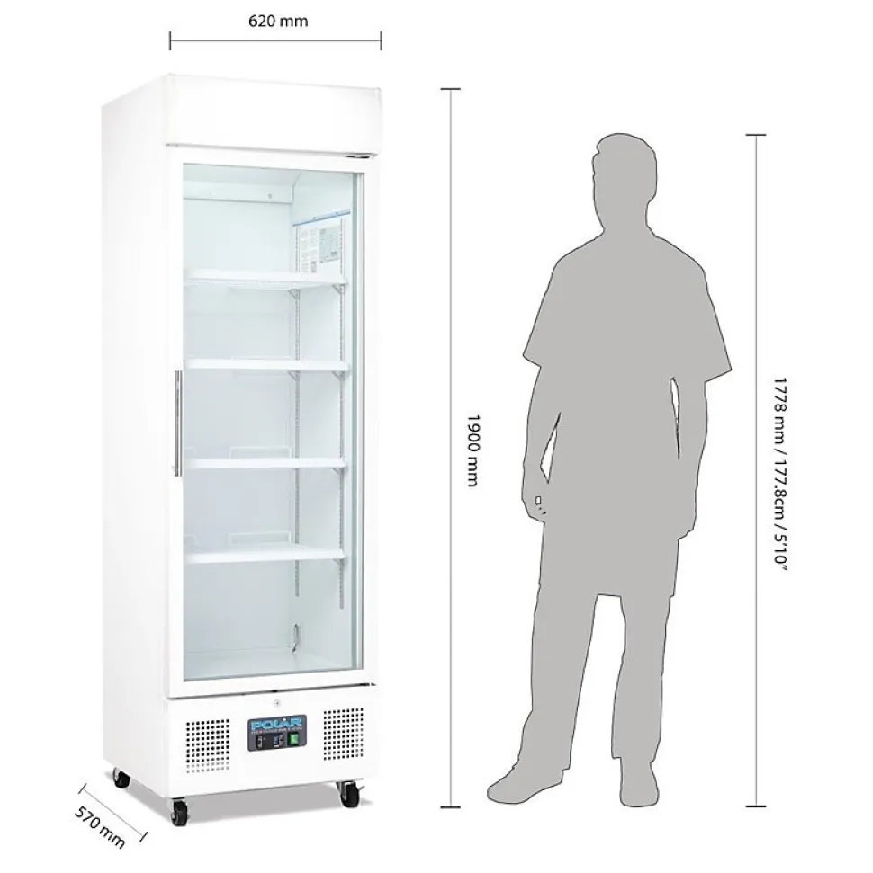 Vitrine à Boisson Professionnelle - 322 L - Polar