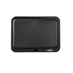 WELLHOME Poubelle de recyclage intelligente sans pied avec ouverture automatique et contact manuel 15L+15L 35,5x26x60cm Noir