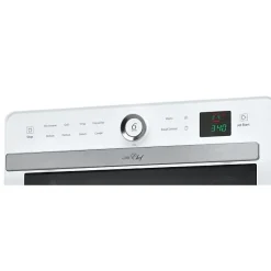 WHIRLPOOL JT469WH - Micro-ondes Jet Chef - 33 L - 6eme SENS Combi Crisp Vapeur - Cavité Inox - Plateau tournant 36 cm - Blanc