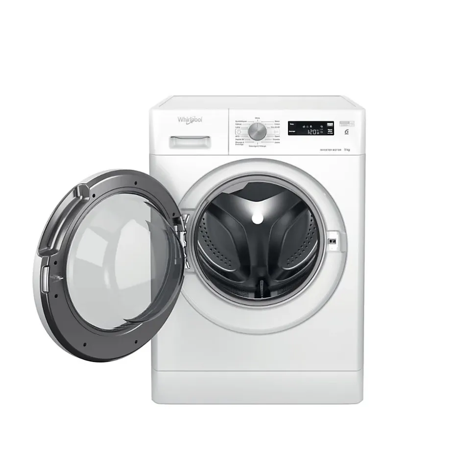 WHIRLPOOL Lave-linge frontal 60 cm 9 kg 1200 tr/mn FFSP9269WFR