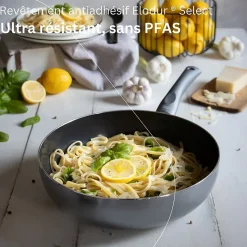Wok 20 cm antiadhésif sans PFAS Elo Ducato