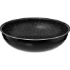 Wok aluminium pressé 28 cm Amovible - 5Five