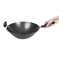 Wok Anti-Adhésif Base Plate 35 cm - Kitchen Craft